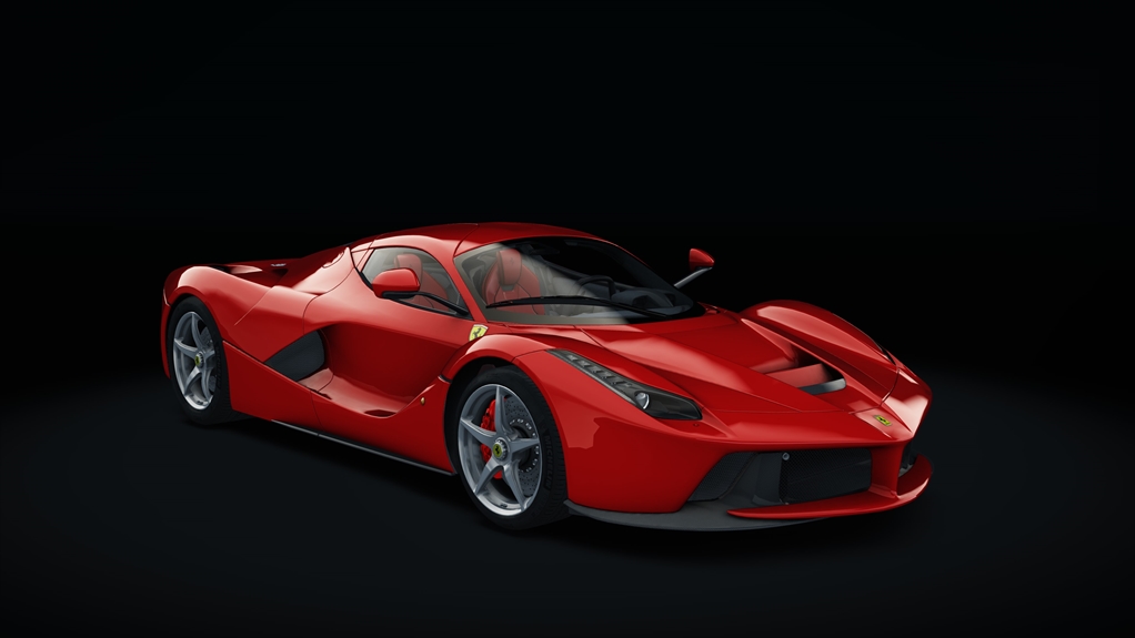 Ferrari LaFerrari, skin 09_rosso_scuderia_r
