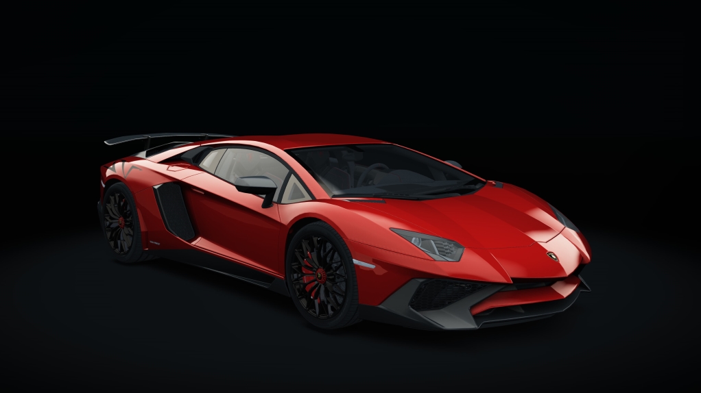 Lamborghini Aventador SV, skin 00_rosso_bia_glittered
