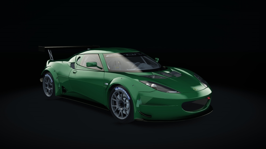 Lotus Evora GTC, skin Motorsport_Green