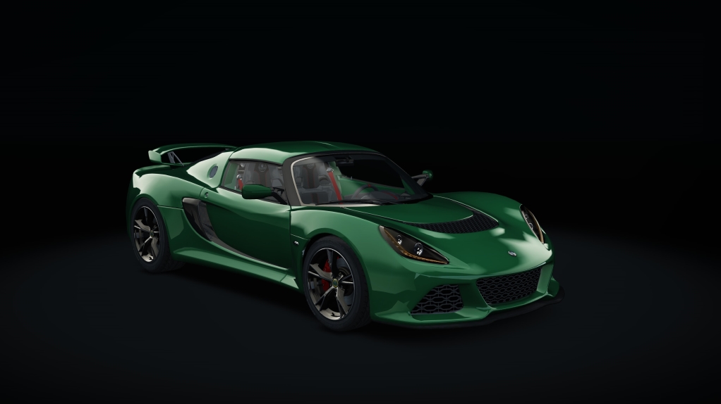Lotus Exige S, skin Motorsport_Green