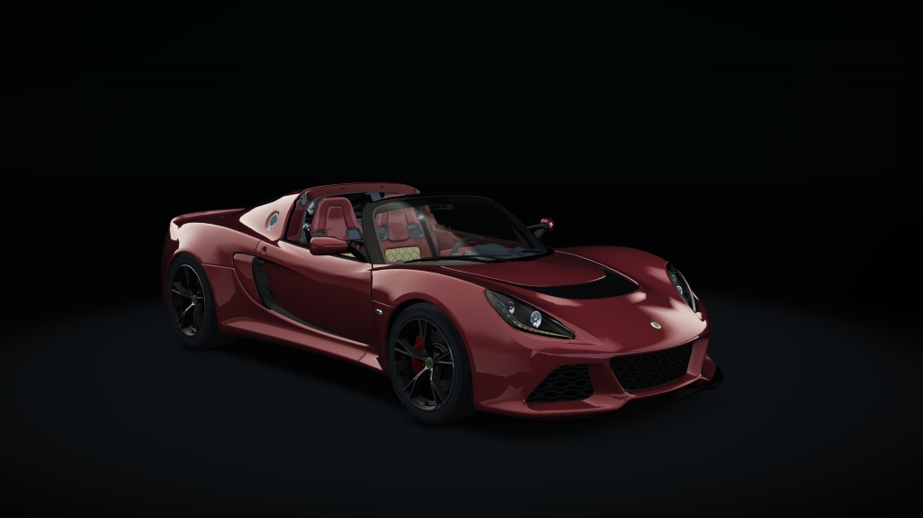 Lotus Exige S roadster, skin Canyon_Red