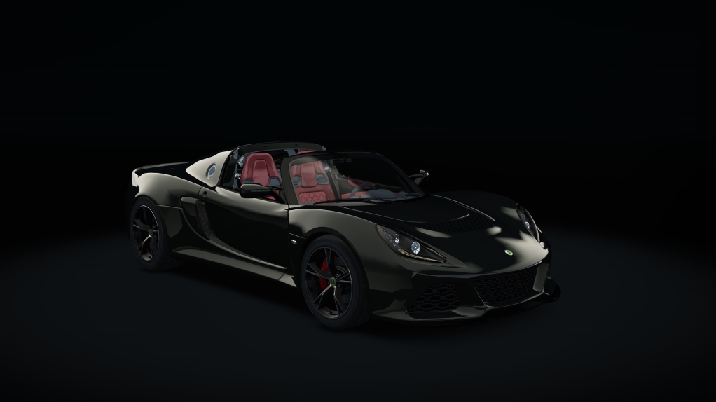 Lotus Exige S roadster, skin Phantom_Black