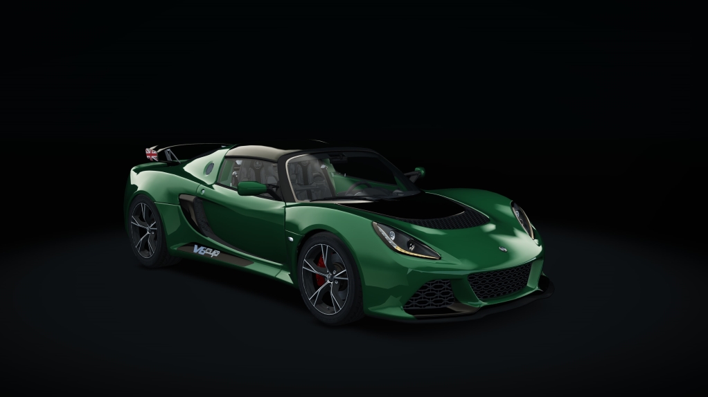 Lotus Exige V6 CUP, skin racing_green